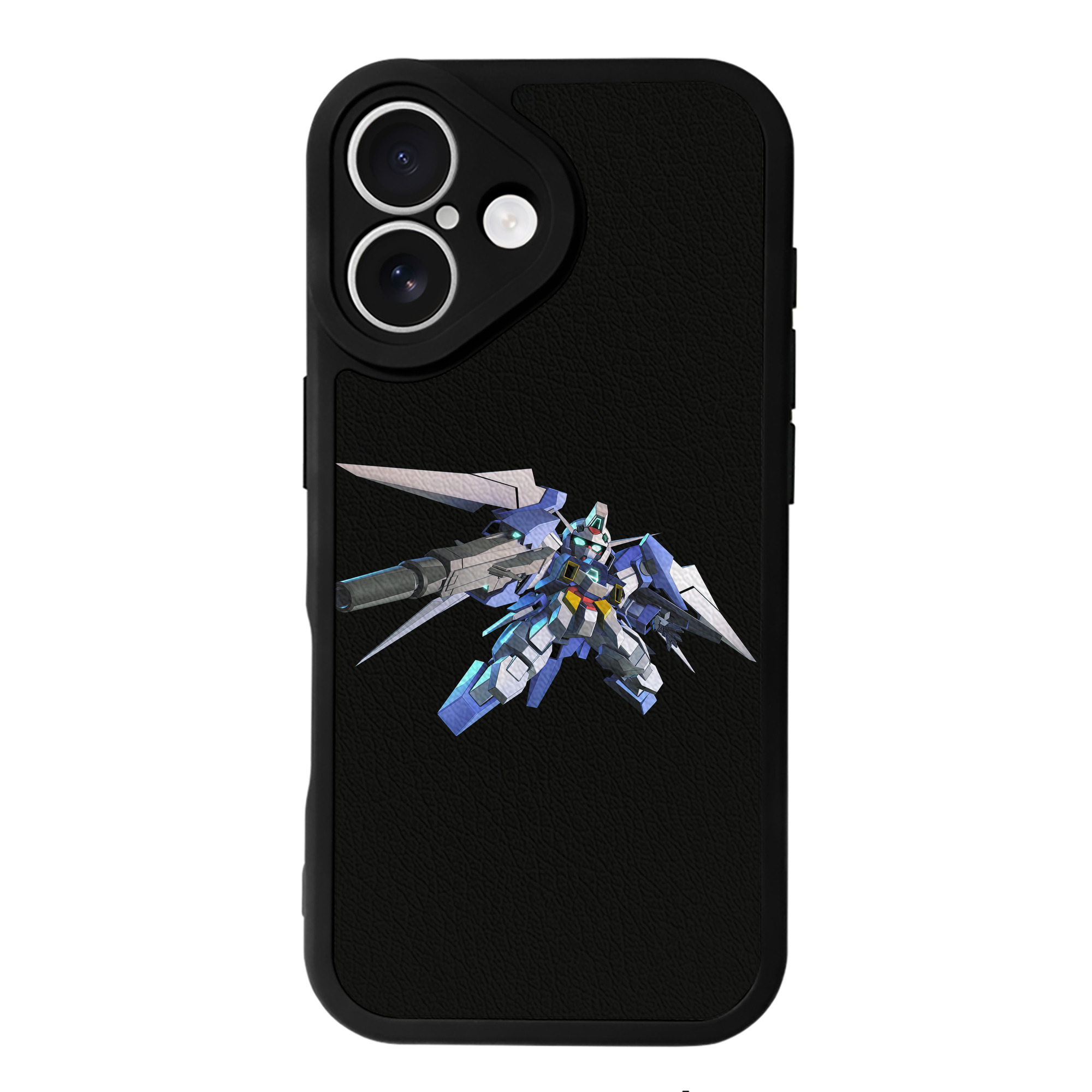 （画像用） 機動戦士ガンダム Mobile Suit Gundam 【iPhone 16シリーズ対応】シリコンスマホケース（レザー調） 材質：シリコン